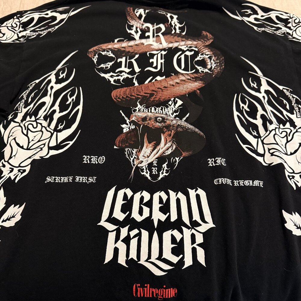 Civil Regime Randy Orton WWE licensed Shirt Size 3XL